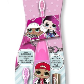Cartoon L.o.l. Surprise Spazzolino Elettrico Per Bambini Colore Rosa Vivace
