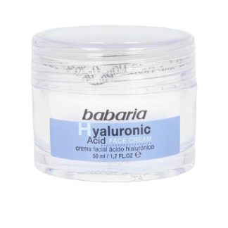 Babaria Hyaluronic Acid Crema Viso Ultra Idratante Idratazione Intensa E Elasticità