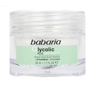 Babaria Glycolic Acid Crema Viso Rinnovo Cellulare Pelle Giovane