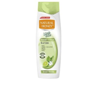Natural Honey Wash & Go Shampoo Per Capelli Grassi Oli In Eccesso Eliminati