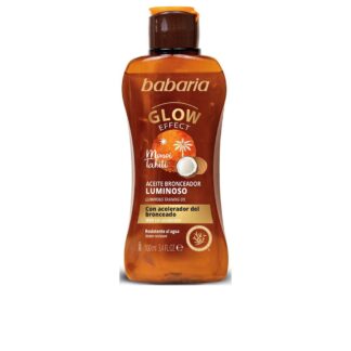 Babaria Solar Aceite Monoi Tahiti Olio Solare Abbronzante Pelle Radiosa