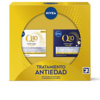 Nivea Q10 Anti-Arrugas Set Crema Giorno E Notte Anti Invecchiamento Pelle Soda In Una Settimana