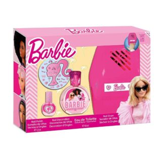 Cartoon Barbie Profumo Eau De Toilette E Kit Manicure Aroma Agrumato Floreale