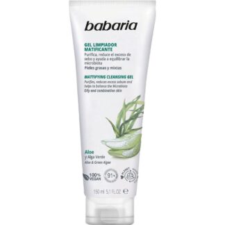 Babaria Aloe Vera Gel Detergente Viso Effetto Mattificante Naturale