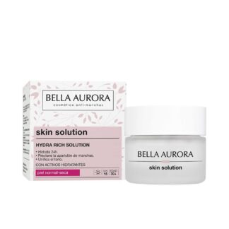 Bella Aurora Hydra Rich Solution Crema Viso Idratante Anti Macchie Idratazione Completa 24 Ore