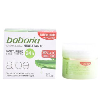 Babaria Aloe Vera Crema Idratante Viso 24 Ore Idratazione Totale Ogni Giorno