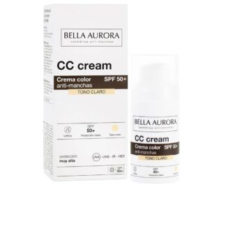 Bella Aurora Cc Cream Bella Aurora Crema Cc Anti Manchie Spf50+ Protezione Totale Ogni Giorno